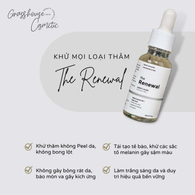 SERUM MỜ THÂM NÁM DƯỠNG DA TRẮNG SÁNG CHO DA MẶT - DA BIKINI THE RENEWAL  20ML