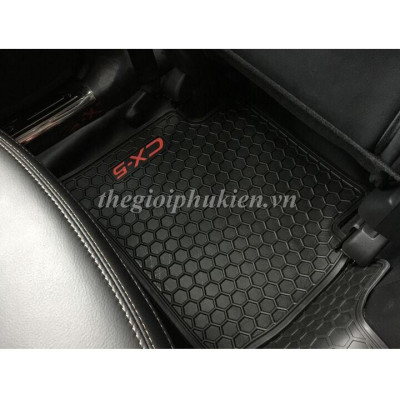 Thảm sàn, lót sàn cao su 3D cho Mazda CX-5, CX5 2018