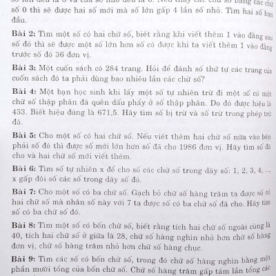 Lời Giải Các Bài Toán Hay & Khó Lớp 5 (Tái Bản)