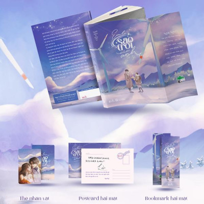 Sách - Em Là Sao Trời Của Anh - Tặng Kèm Bookmark 2 Mặt + Postcard Bồi Cứng Có In Lời Chúc Của Tác Giả + Card Bo Góc Bồi Cứng