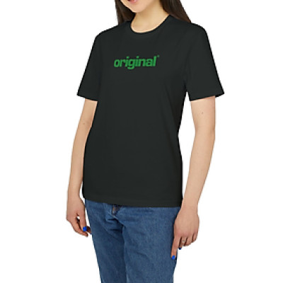 Áo Thun Nữ In Chữ original Cotton 35% Tay Ngắn Cổ Tròn