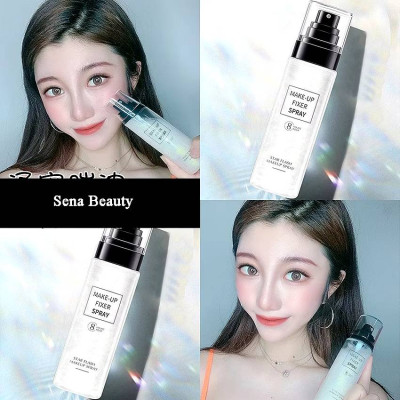 Xịt khóa Makeup Star Flash Make Up Spray 8 Hours Wear, Xịt giữ makeup cố định lớp trang điểm bắt sáng lâu trôi, hàng nhập khẩu