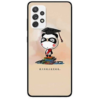 Ốp lưng dành cho Samsung Galaxy A32 mẫu Gấu Trúc Tốt Nghiệp