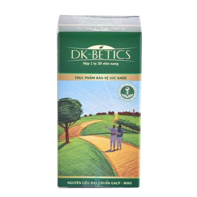 Viên uống tiểu đường DK Betics (Hộp 30 viên)
