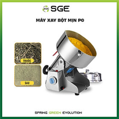 Máy xay bột mịn PG300. Xay liên tục mạnh mẽ hàng đầu Việt Nam. Hàng chính hãng Thái Lan chất lượng cao.