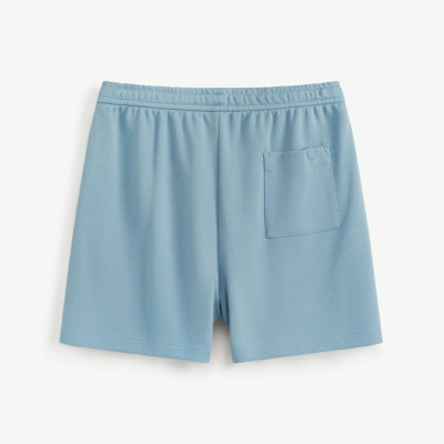 Quần Short thun ROUTINE Ống Rộng Lưng Thun Có Túi Trơn Form Loose - 10S24PKS002 | LASTORE MENSWEAR