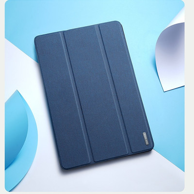 Bao da dành cho SamSung Galaxy Tab S10 Plus , Tab S10 Fe Plus , S10 Fe , S10 Ultra chính hãng Dux Ducis Domo chống sốc, có khay đựng bút - hàng chính hãng