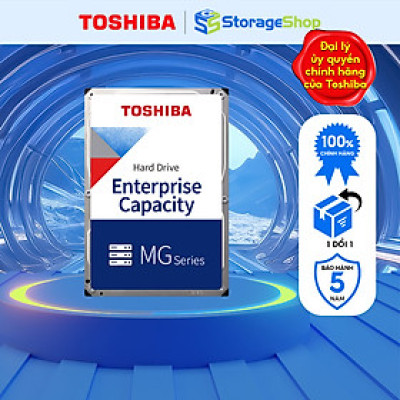 Ổ cứng HDD Toshiba Enterprise 7200 rpm 3.5-inch hoạt động 24/7 Bảo hành 5 năm Hàng chính hãng