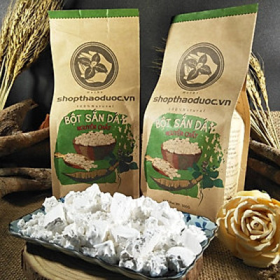 Combo 1KG Bột Sắn Dây Nguyên Chất - Thanh Nhiệt, Giải Độc Cơ Thể - Gồm 2 gói (mỗi gói 500g)