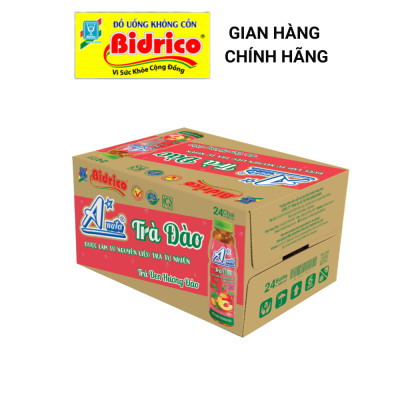 Trà Đào A*nuta ( Thùng 24 chai 500ml ) - Sản phẩm của Bidrico