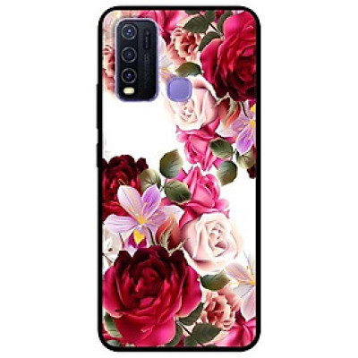 Ốp lưng dành cho Vivo Y30 - Y30i - Y50 mẫu Họa Tiết Hoa Hồng
