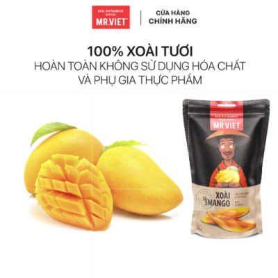 MR.VIET Xoài Sấy Chín Mọng & Dẻo Ngọt