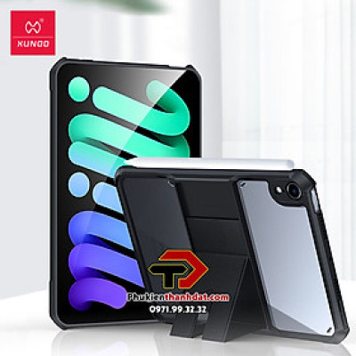 Ốp lưng chống sốc dành cho iPad Mini 7, iPad Mini 6 XUNDD có giá đỡ đa năng - Hàng chính hãng