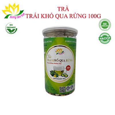 TRÀ TRÁI KHỔ QUA RỪNG hũ 100g & hũ 120g - HƯƠNG SEN VIỆT
