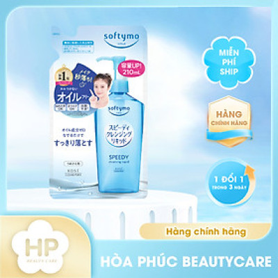 Dung Dịch Tẩy Trang Nhanh Kose Softymo Speedy Cleansing Liquid (02 Phân Loại)
