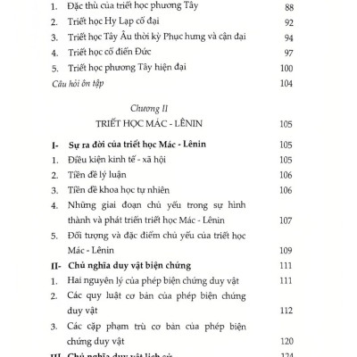 Giáo Trình Triết Học (Dùng Cho Khối Không Chuyên Ngành Triết Học Trình Độ Đào Tạo Thạc Sĩ, Tiến Sĩ Các Ngành Khoa Học Tự Nhiên, Công Nghệ) - Xuất Bản Lần Thứ 8 - ST