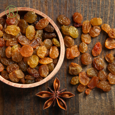 Nho Khô Nâu Real Food Làm Snack, Làm Bánh & Sinh Tố Ngọt Ngào & Giàu Dinh Dưỡng/Brown Raisin (1kg)