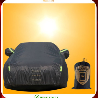 Bạt phủ ô tô Toyota Camry thương hiệu Macsim sử dụng trong nhà và ngoài trời chất liệu Polyester - màu đen