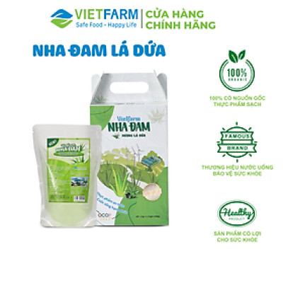 Nha đam hương lá dứa túi 500g