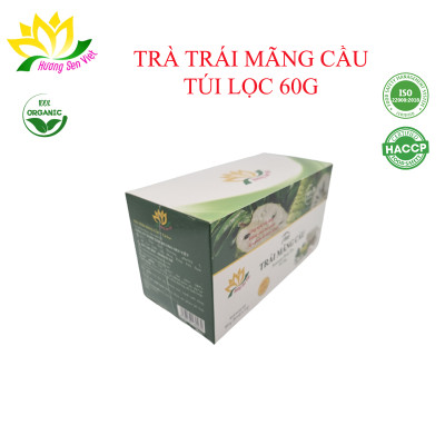 TRÀ TRÁI MÃNG CẦU TÚI LỌC HỘP 60G - HƯƠNG SEN VIỆT