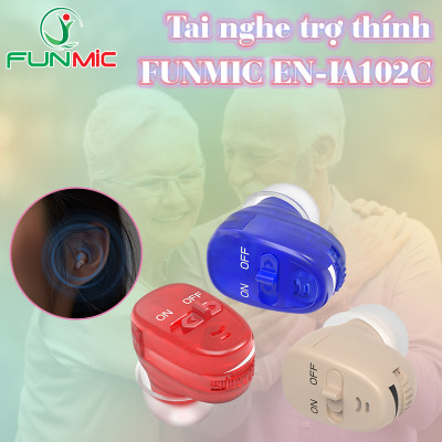 Máy trợ thính nhét tai siêu mini Funmic EN-IA102C