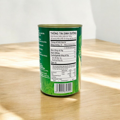 Bắp non đóng hộp (425gr) - Bắp đóng lon - Thương hiệu Antesco