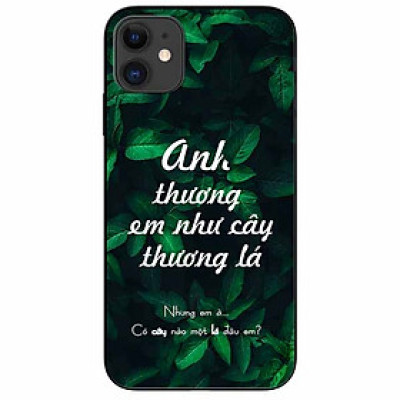 Ốp lưng in cho Iphone 11 Mẫu Anh Thương Em