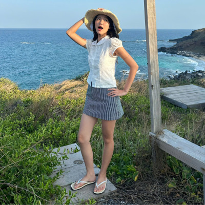 Chân váy nữ form ngắn chất vải kaki dễ phối đồ dành cho nữ Miracle Miều Est.2013