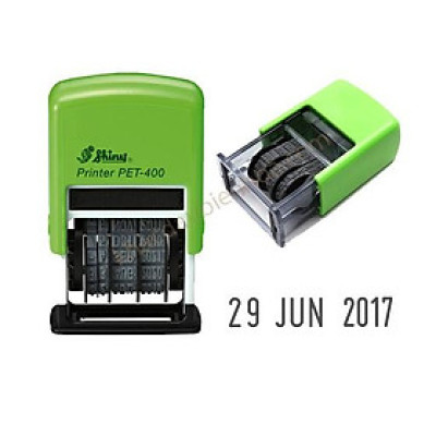 Dấu Ngày Thắng Năm Đóng Lên Mọi Chất Liệu (Bao Gồm Mực) - Khắc Dâu Chất Lượng Cao Thương Hiệu Shiny