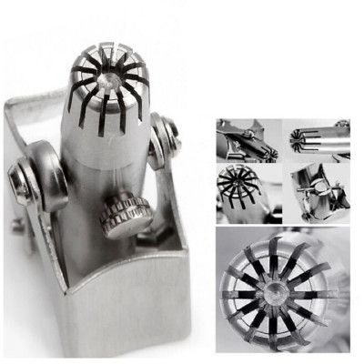 Dụng cụ cắt tỉa lông mũi bằng thép không gỉ cao cấp, máy cắt lông mũi an toàn