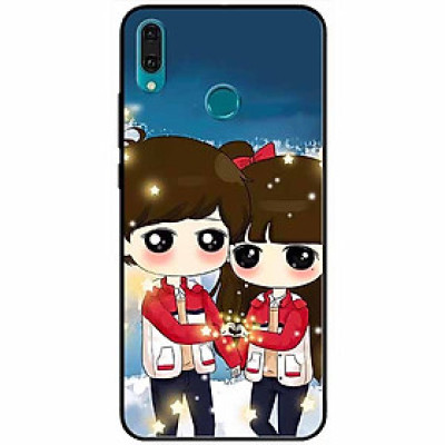 Ốp lưng dành cho Huawei Y9 2019 mẫu Cặp Áo Đôi