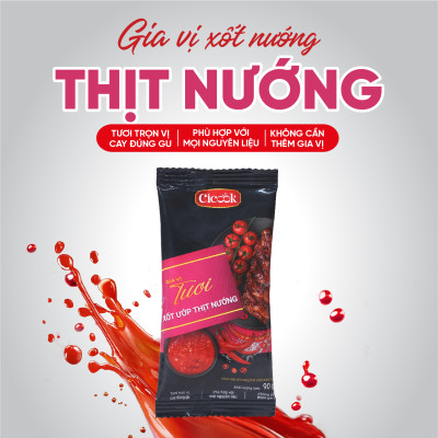 Xốt Nướng Ướp Thịt Nướng 90G Cicook