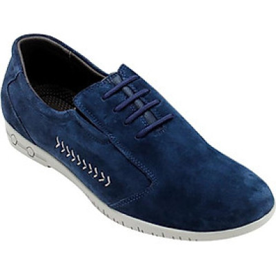 Giày Nam Thể Thao Đế Xu Cột Dây Huy Hoàng HT7750 - Xanh Dương