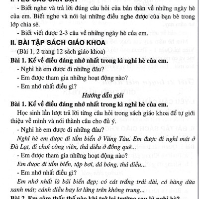 Tập Làm Văn Lớp 2 - Bám Sát SGK Kết Nối Tri Thức Với Cuộc Sống _HA
