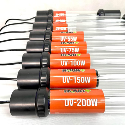 Đèn UV 75W AQUA SUV+ Diệt Khuẩn, Rêu Tảo Hồ Cá Koi , Xử Lý Nước Thải, Nước Sinh Hoạt Trong 7 Ngày
