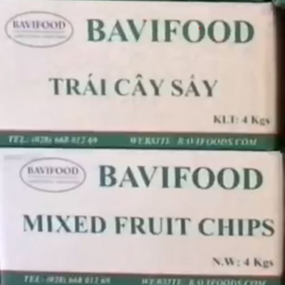 [ Combo: thùng = 10 gói x 100 grs/gói ]  05 Gói Mít Sấy và 05 Gói Trái Cây Sấy Chân Không (Mixed Fruit Chips), Giòn Xốp Tự Nhiên – BAVIFOOD, Khối Lượng: 1 kg (thùng = 10 gói x 100 grs/gói) – Premium