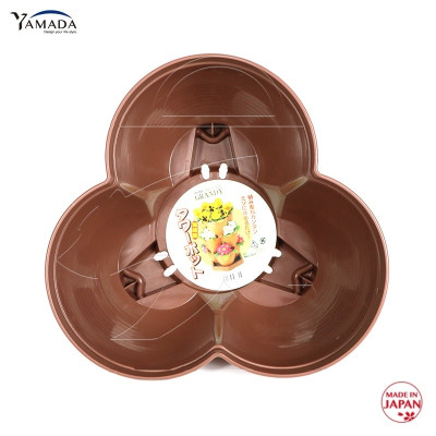 Chậu trồng cây tiện lợi tiết kiệm diện tích chính hiệu Yamada 4L hàng Made in Japan #No583
