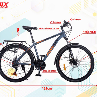[CHÍNH HÃNG]Xe Đạp Địa Hình FX26 Plus-FORNIX-vòng bánh 26"-Bảo Hành 12 Tháng